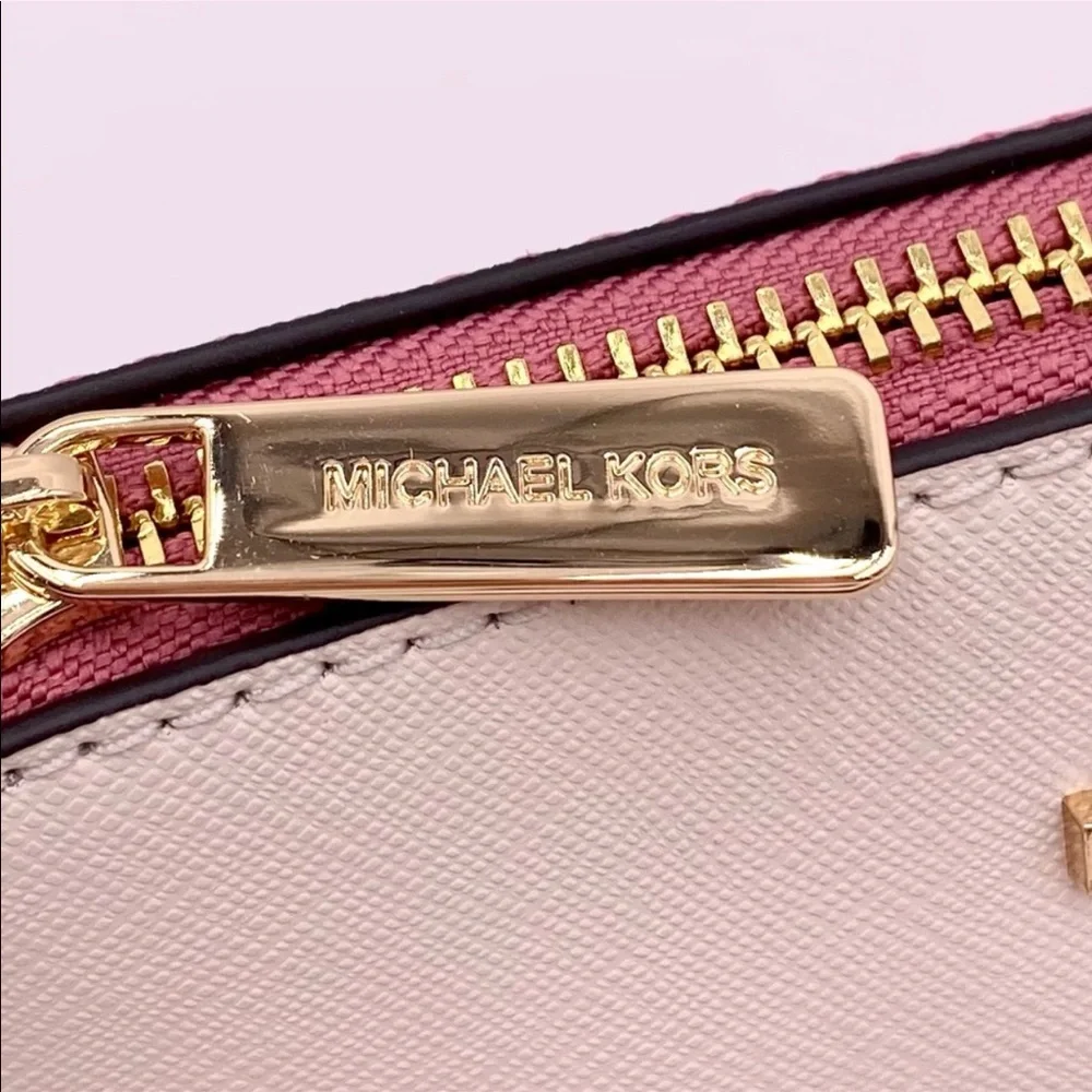 Michael Kors MD Dome Crossbody Rosewood Multi - Picture 9 of 11